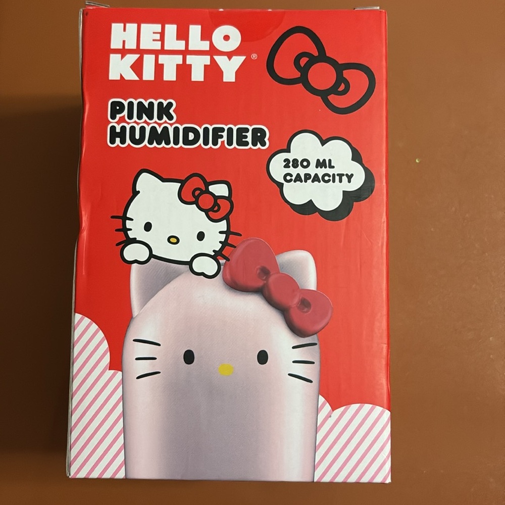 NWT RET.$30 Humidifier Hello Kitty Pink - Picture 3 of 8